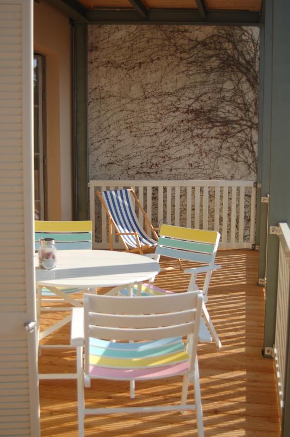 LoggiaHaus Schloß- und Seeblick Apartment Rheinsberg Exterior foto